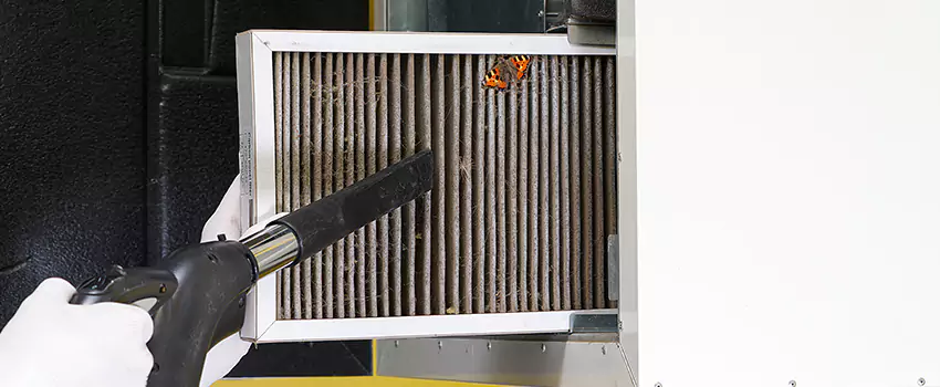 Clogged Air Duct Cleaning Process in Aurora, OH