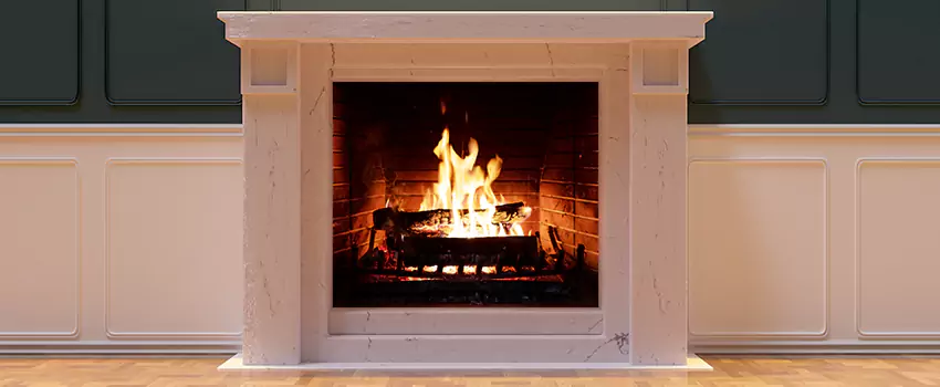 Decorative Electric Fireplace Installation in Aurora, Ohio