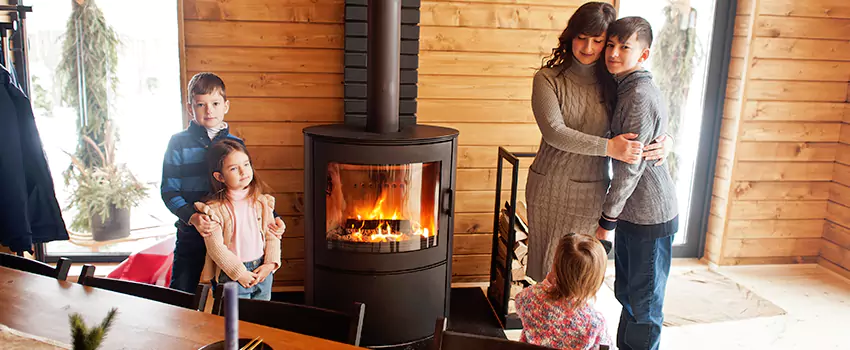 Morso Cast Iron Fireplace Insert Installation in Aurora, Ohio