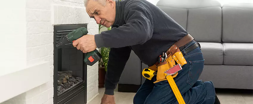 New Indoor Fireplace Installation in Aurora, Ohio