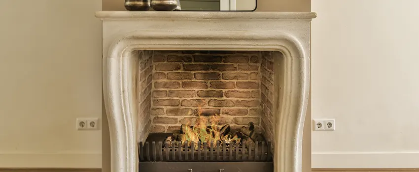 Vintage-style Fireplace Redesign in Aurora, Ohio