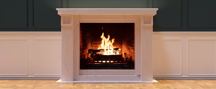 Open Flame Wood-Burning Fireplace Installation Services in Aurora, Ohio