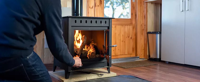 Open Hearth Wood Fireplace Installation in Aurora, OH