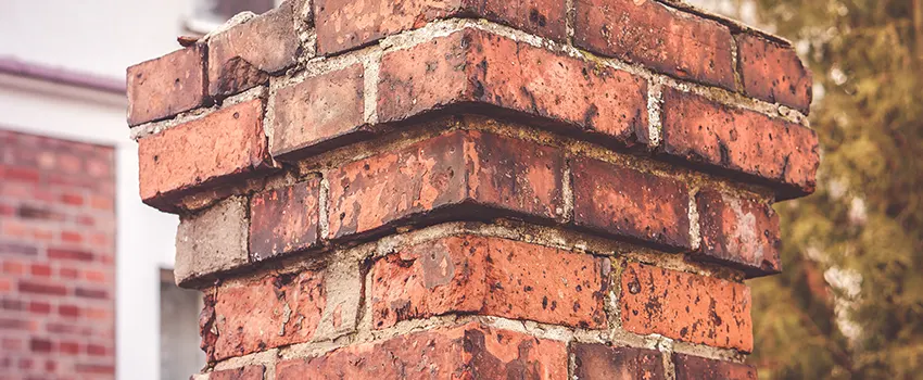 Cracked Chimney Bricks Repair Cost in Aurora, Ohio