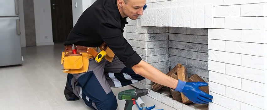 Fireplace Damaged Damper Frame Repair Services in Aurora, Ohio